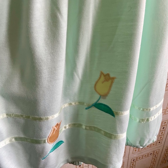 Konga Japan Style cotton flannel pyjamas mint-green size M-L, new without tag. - Picture 11 of 15
